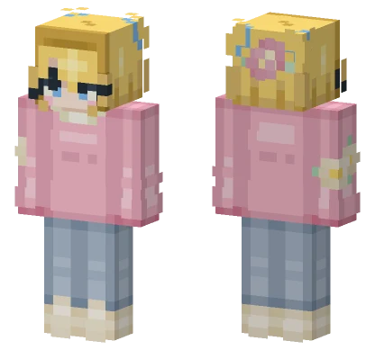 April Bloom Minecraft skin