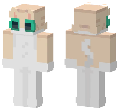 Aqua Bikini Girl Minecraft skin