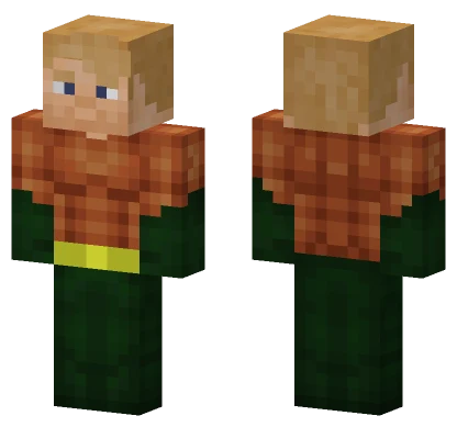 Aquaman Skin Minecraft skin