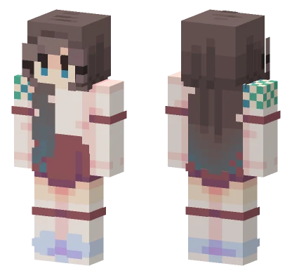 Aquarius Girl Minecraft skin
