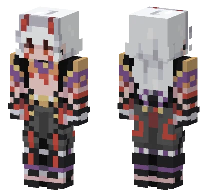 Arataki Itto Minecraft skin