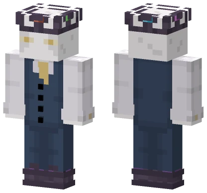 Arctic Mafia Enderman Don Minecraft skin