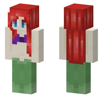 Ariel Minecraft skin