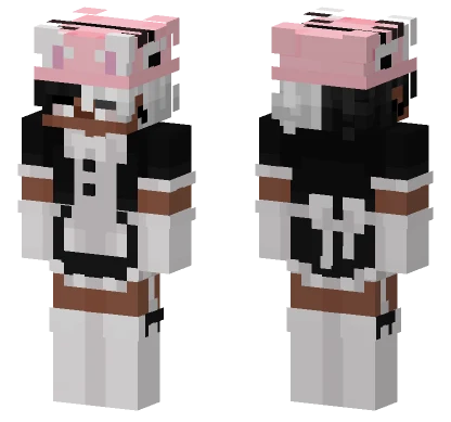 Ariel Pig Empregado Minecraft skin