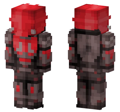 Arkham Knight Red Hood Minecraft skin