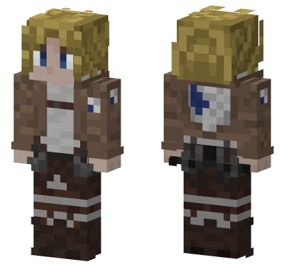 Armin Arlert Attack on Titan Minecraft skin