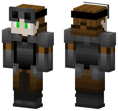 Armor Villager Male Minecraft skin