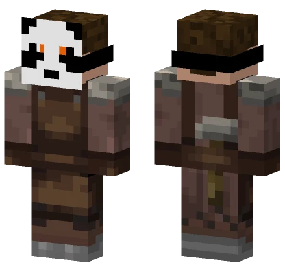 Armorer Panda Minecraft skin