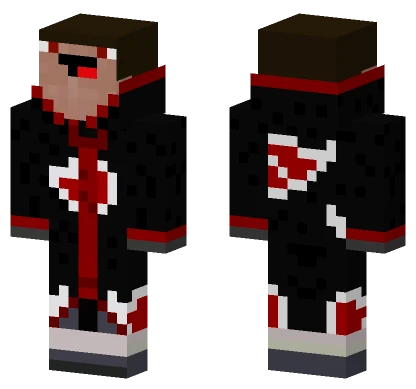 Arthur Akatsuki Minecraft skin