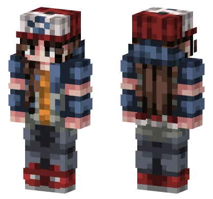 Ash Ketchum Girl Minecraft skin