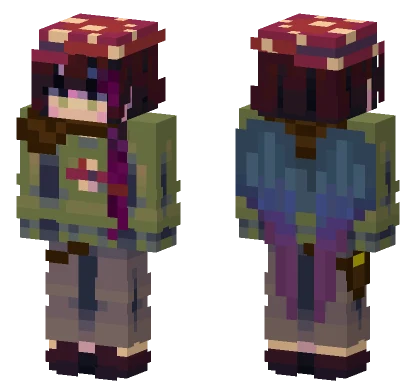 Asher With Wings Minecraft skin