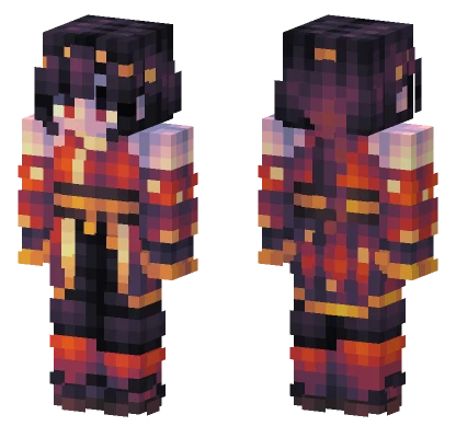 Ashes On The Fire Minecraft skin