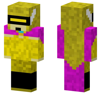 Asiling Yellow Outfit Minecraft skin