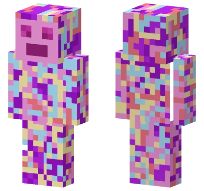 Assorted Pixel Dude Minecraft skin