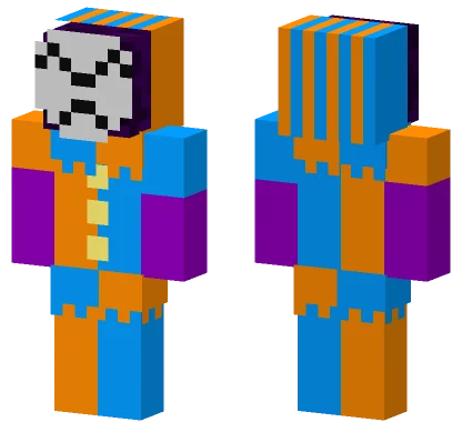 Astris Jester Comedy Mask Sad Minecraft skin