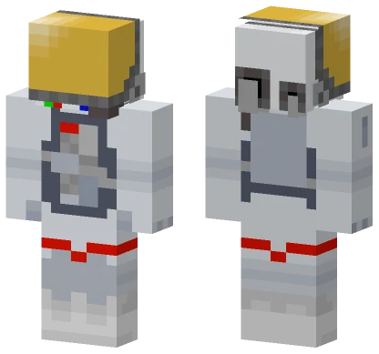 Astronaut Helmet Minecraft skin