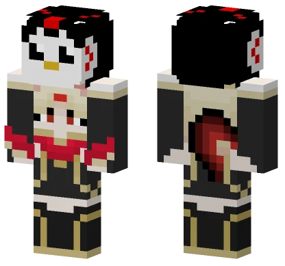 Ati And Ahri Minecraft skin