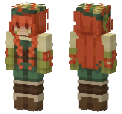 Auburn L Christmas Skin Minecraft skin
