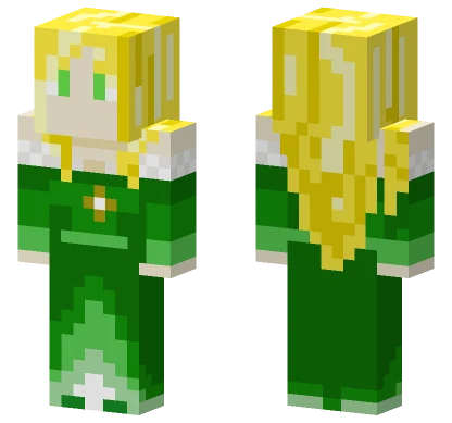 Audrey Hall Blonde Minecraft skin