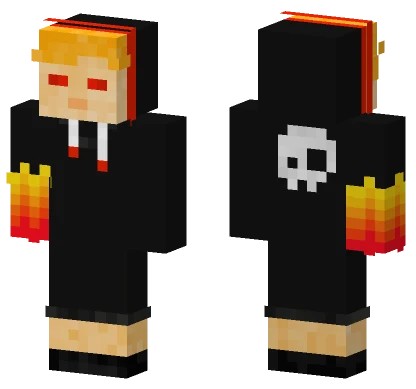 Aura Boy Minecraft skin