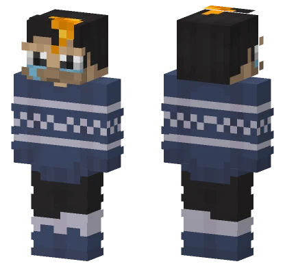 Auron Deprimido Minecraft skin