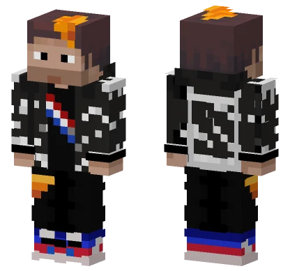 Auron Facha Minecraft skin