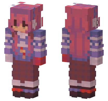 Aurora Borealis Mankind Minecraft skin