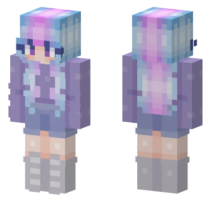 Aurora Borialis Minecraft skin