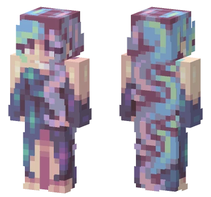 Aurora OC Minecraft skin