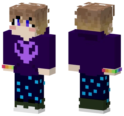Aurora Updated Minecraft skin