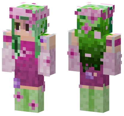 Auroran Queen OC Minecraft skin