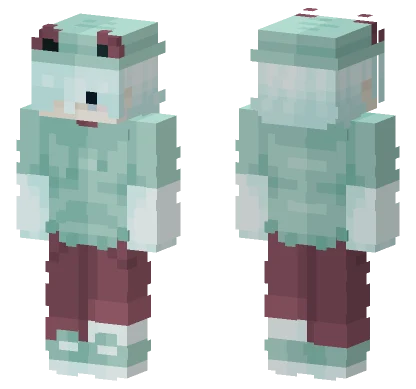 Australian Green Tree Frog Minecraft skin