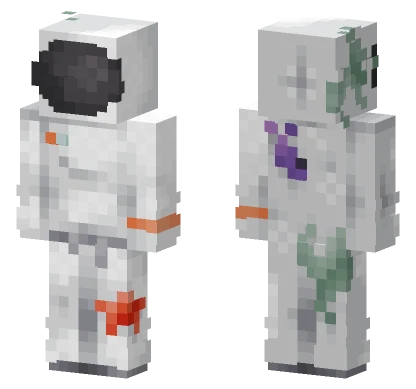 Austronaut In The Ocean Minecraft skin