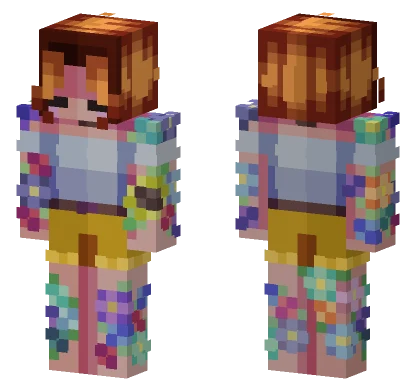 Autumn Bouquet Persona Minecraft skin