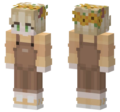 Autumn Girl Minecraft skin