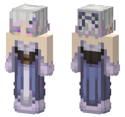 Ava Ocean Gala Minecraft skin