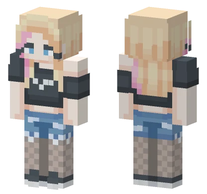 Avril Lavigne Minecraft skin