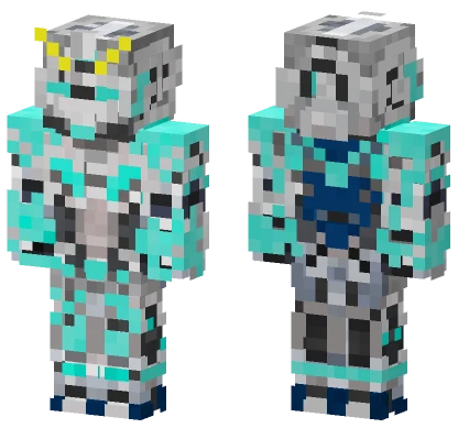 Awakened Unicorn Gundam Minecraft skin