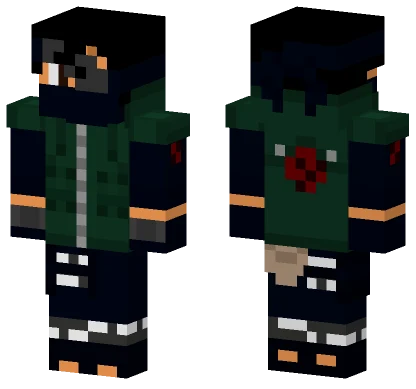 Aweka7 Kakashi Outfit Minecraft skin