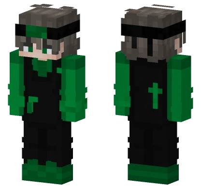 Awezz Green Boy Minecraft skin