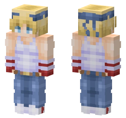 Axel Stone Sor2 Minecraft skin