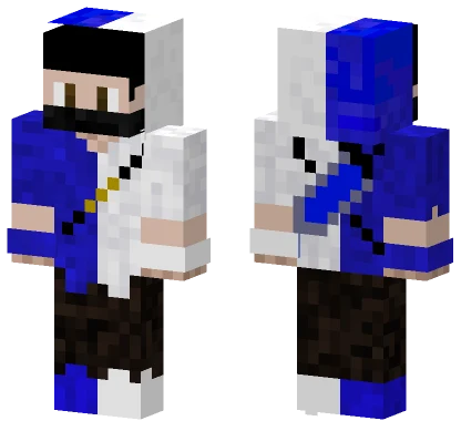 Axileryyy Blue Outfit Minecraft skin