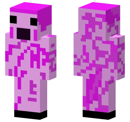 Axolotl D Minecraft skin