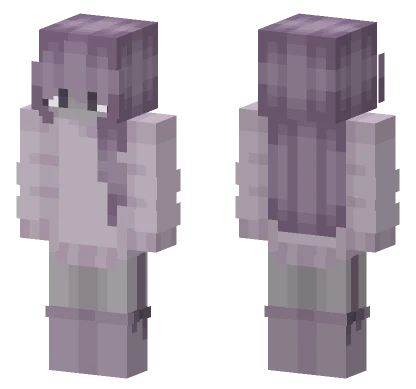 Axolotl Girl Minecraft skin