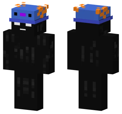 Axolotl Hat Guy Minecraft skin