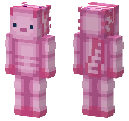 Axolotl Onesie Minecraft skin