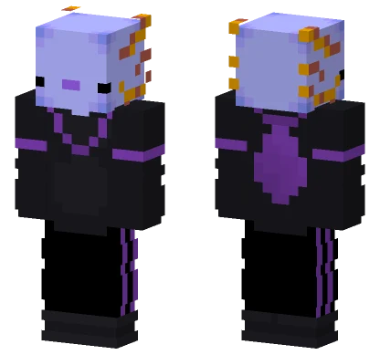 Axolotl Outfit Minecraft skin
