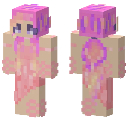 Azalyn Pink Outfit Minecraft skin
