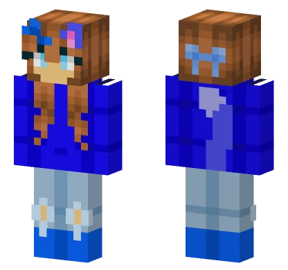 Azul Cat Day 21 Minecraft skin