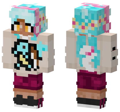 Azully Pokemon Squirtle Minecraft skin